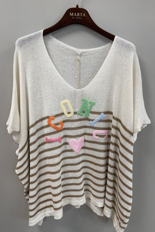 Marta Du Chateau - Mdcjulissa Knit Al6108 - Camel