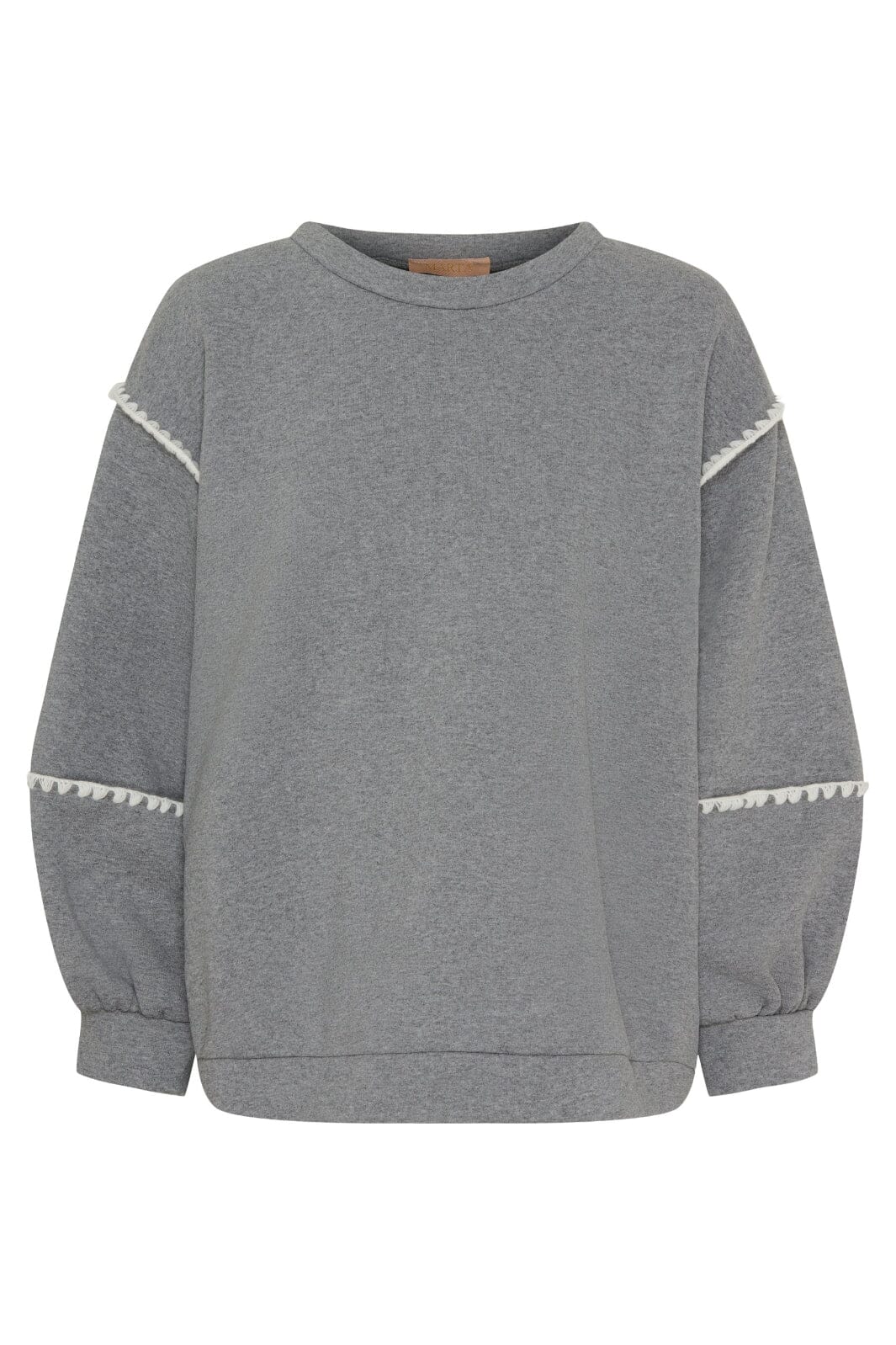 Marta Du Chateau - Mdckelly Sweat - Light Grey Sweatshirts 