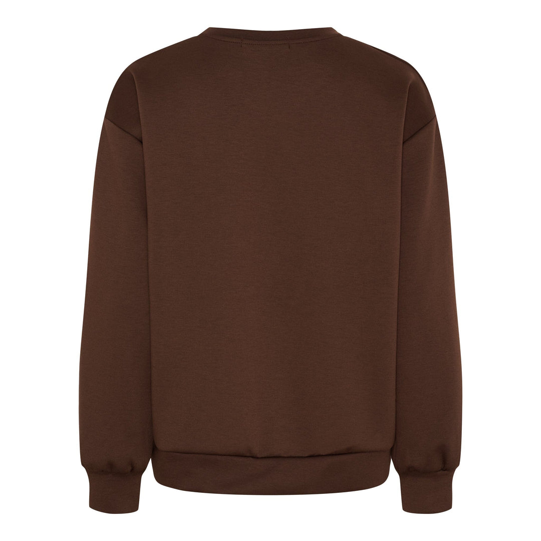 Marta Du Chateau - Mdcliora Sweat 58512M - Moro/Black Sweatshirts 