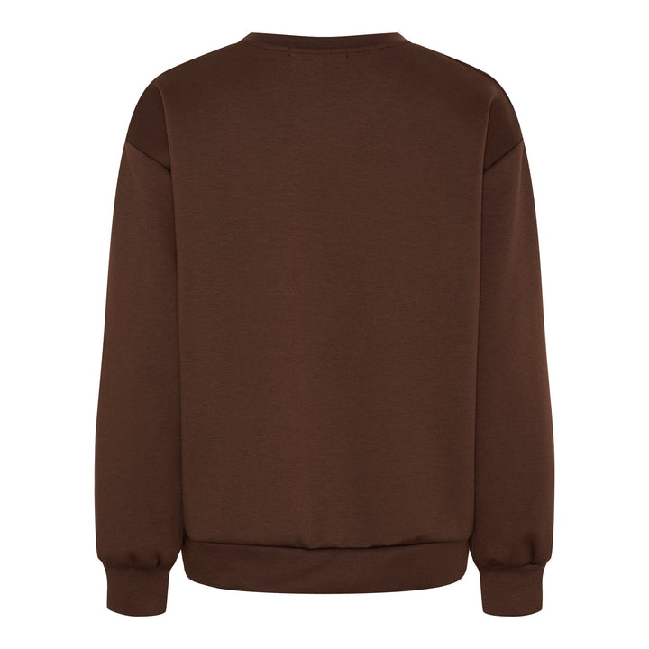 Marta Du Chateau - Mdcliora Sweat 58512M - Moro/Black Sweatshirts 