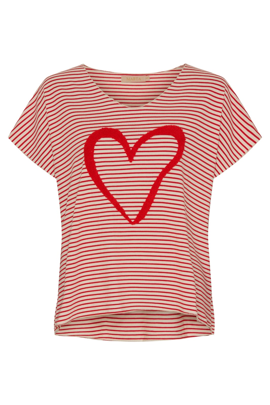 Marta Du Chateau - Mdcmacey Tee - Red T-shirts 