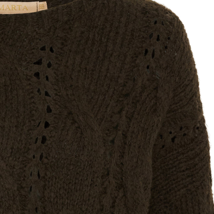 Marta Du Chateau - Mdcmanon Knit - Moro Strikbluser 
