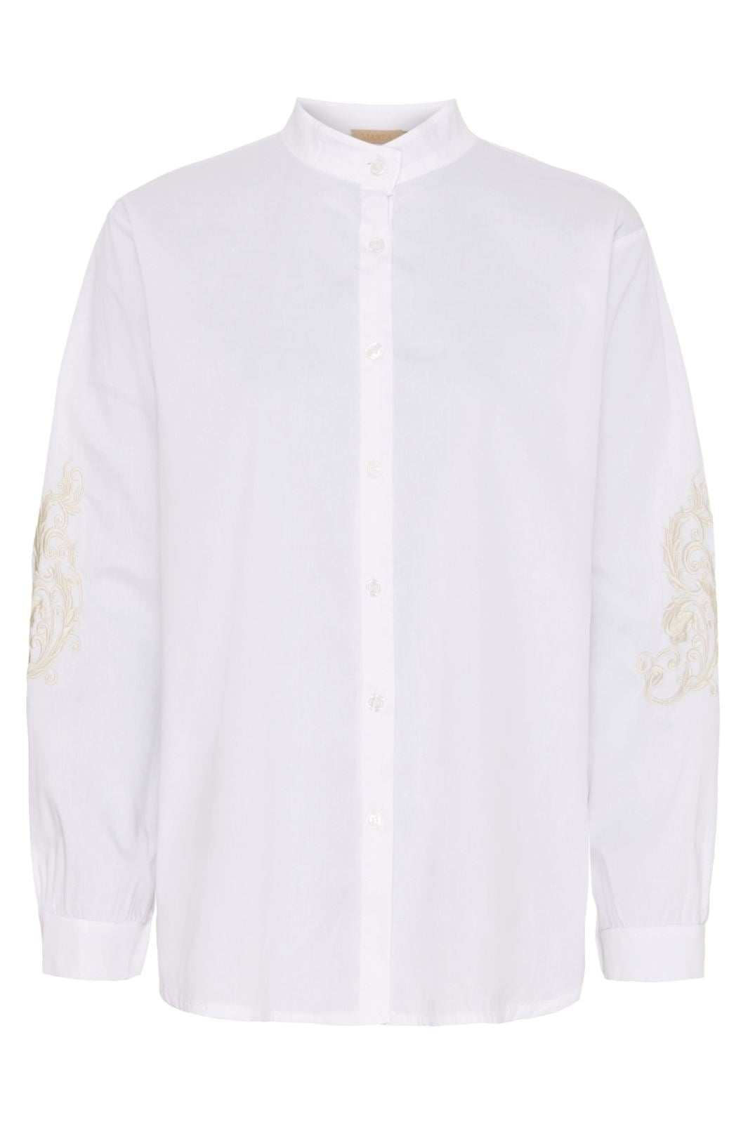 Marta Du Chateau - Mdcmaria Shirt - White Skjorter 