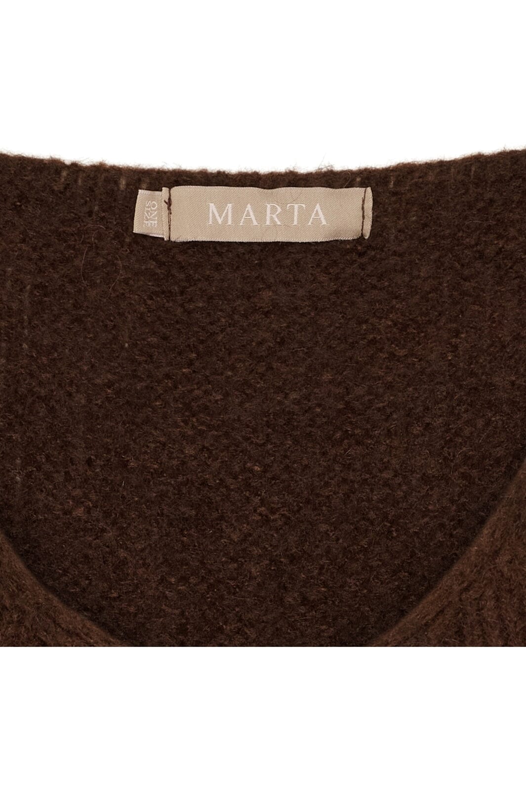 Marta Du Chateau - Mdcmarlene Vest 5114 - Chocolate