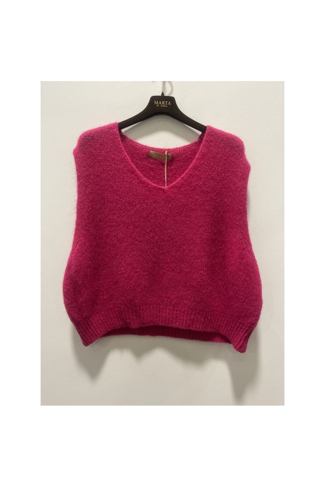 Marta Du Chateau - Mdcmarlene Vest 5114 - Rosa Scuro