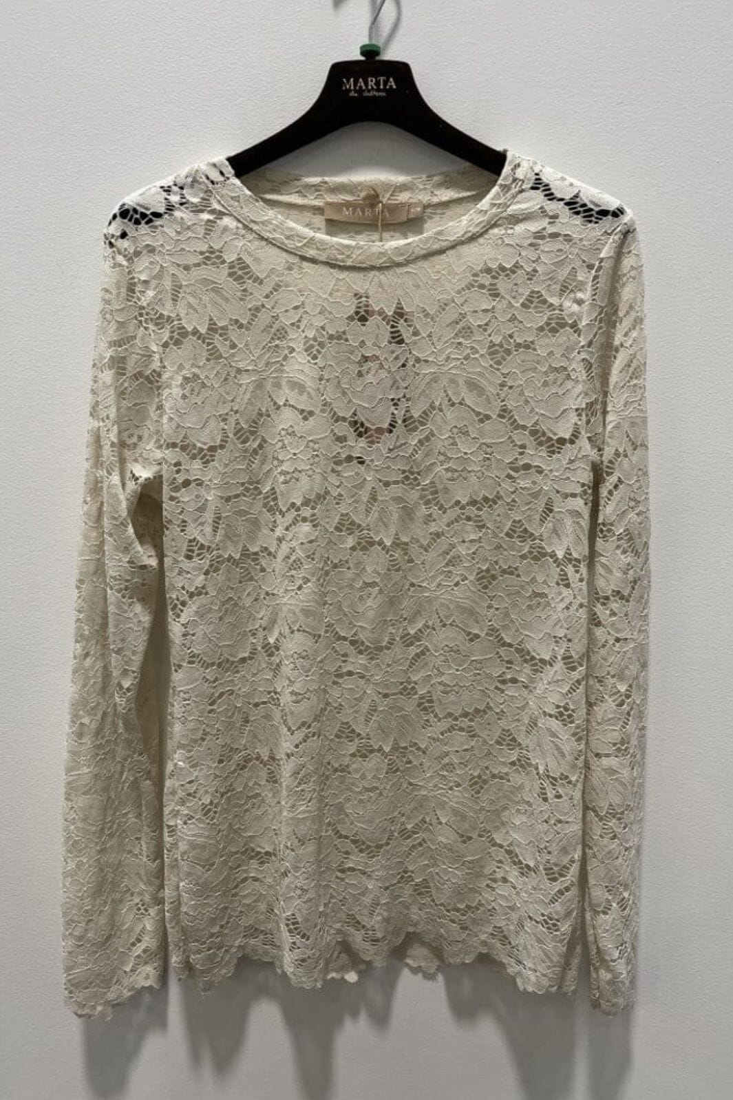 Marta Du Chateau - Mdcmilley Ls Tee 7707 - Beige New T-shirts 