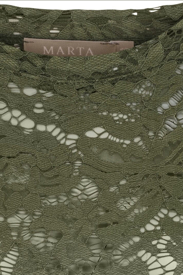 Marta Du Chateau - Mdcmilley Ls Tee 7707 - Militairy