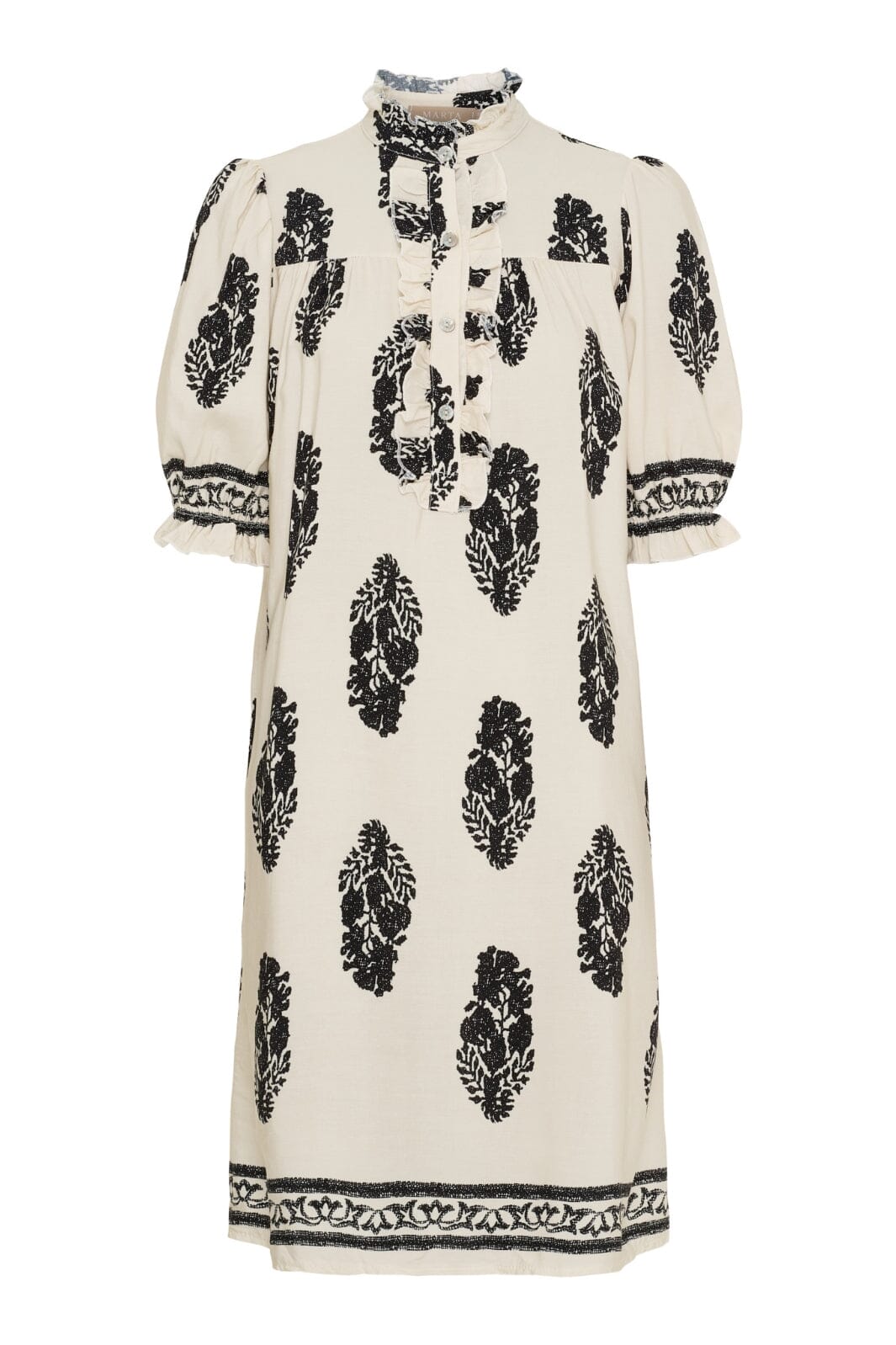 Marta Du Chateau - Mdcnaomi Dress 259077-1 - Beige/Black Kjoler 