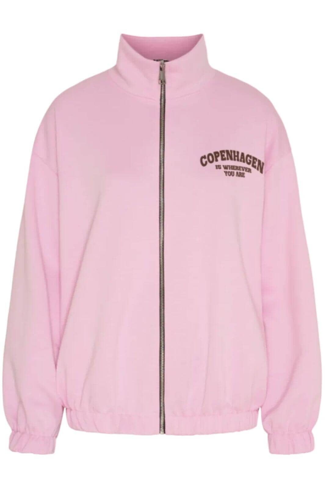 Marta Du Chateau - Mdcnete Cardigan 22669 - Pink/Brown Sweatshirts 