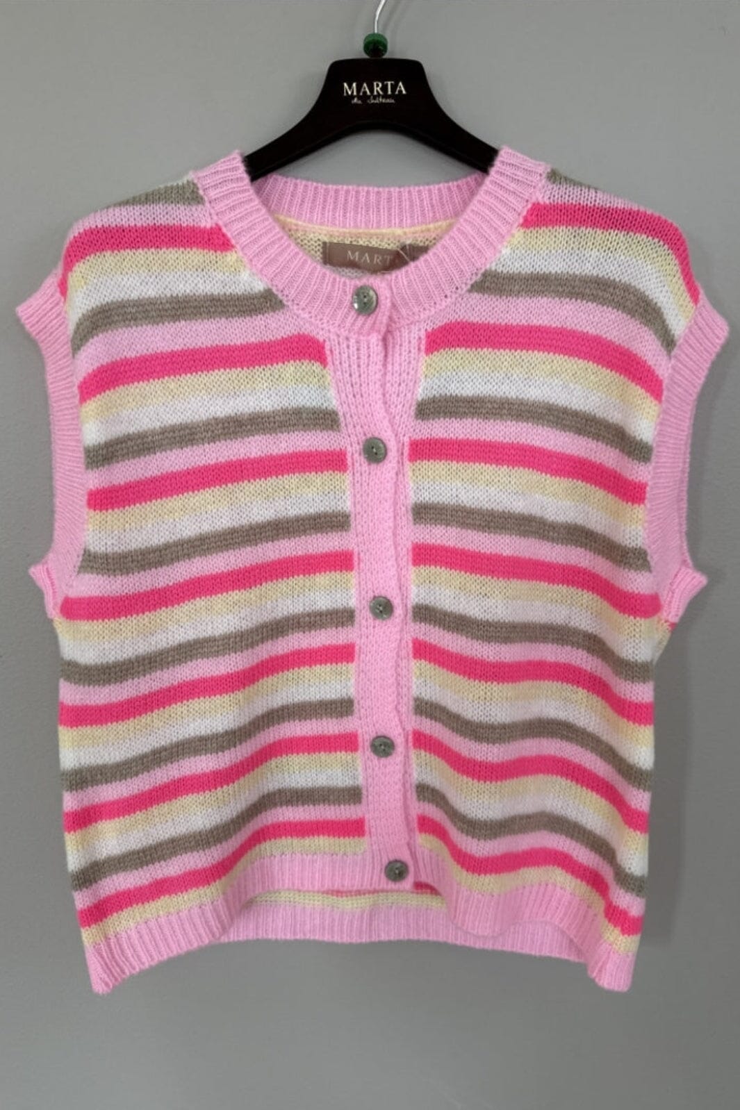 Marta Du Chateau - Mdcnovalie Vest 9603B - Pink