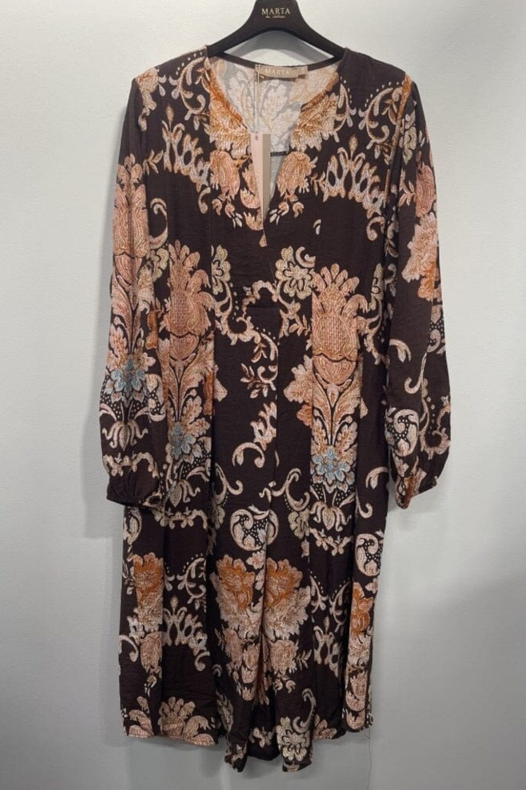 Marta Du Chateau - Mdcparsley Dress 7622 - Marrone2891Tps Kjoler 