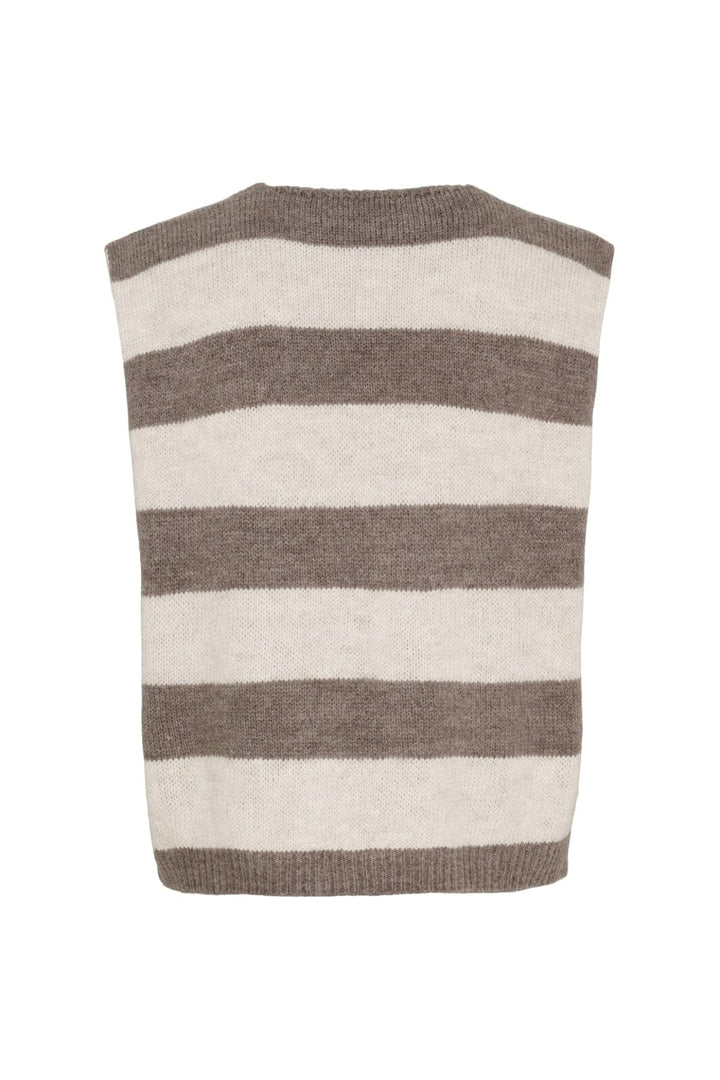 Marta Du Chateau - Mdcphoenix Knit Vest 8069 - Celeste