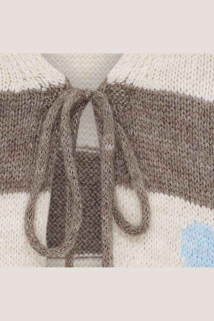 Marta Du Chateau - Mdcphoenix Knit Vest 8069 - Celeste