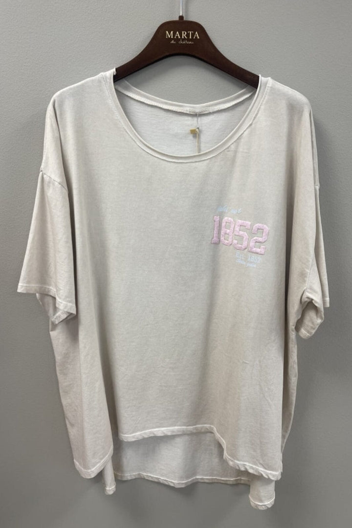 Marta Du Chateau - Mdcraniella Tee 69981 - Beige