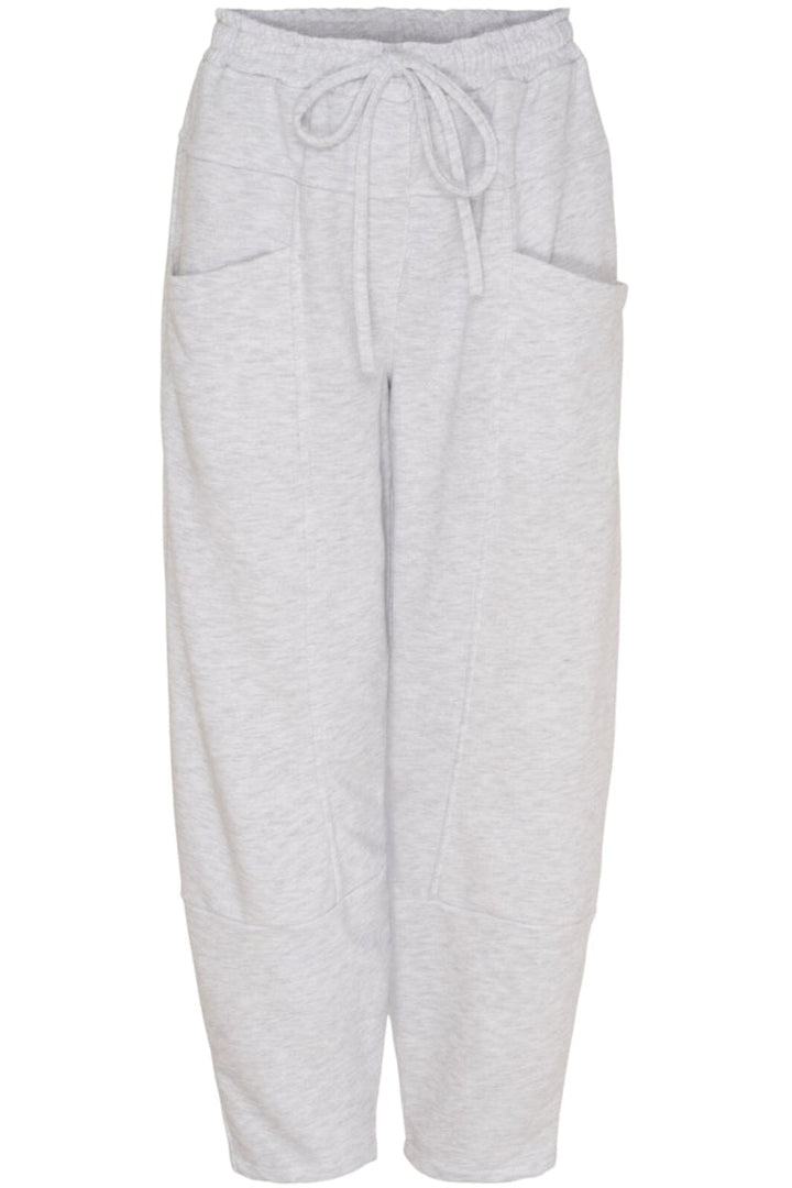 Marta Du Chateau - Mdcrayna Sweatpant 7975 - Light Grey Melange Sweatpants 