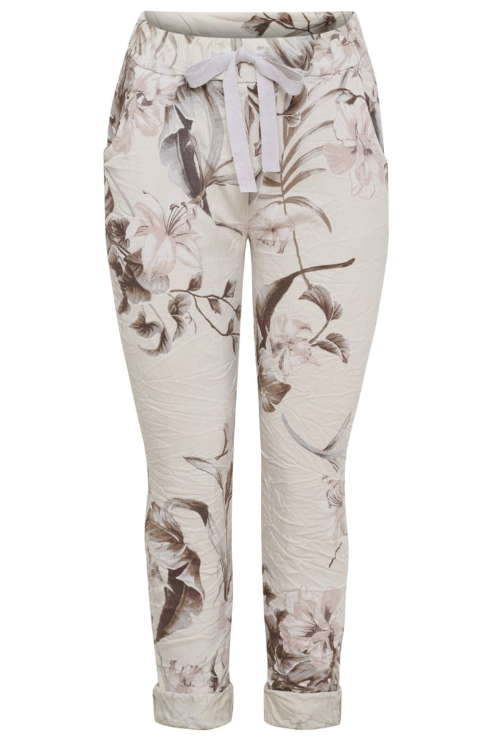 Marta Du Chateau - Mdcrosabel Pants 70020 - Beige Bukser 