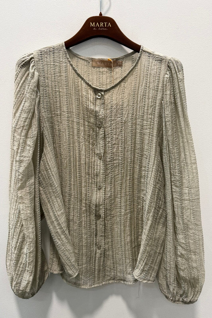 Marta Du Chateau - Mdcroselle Shirt 58136PM - Fango Skjorter 