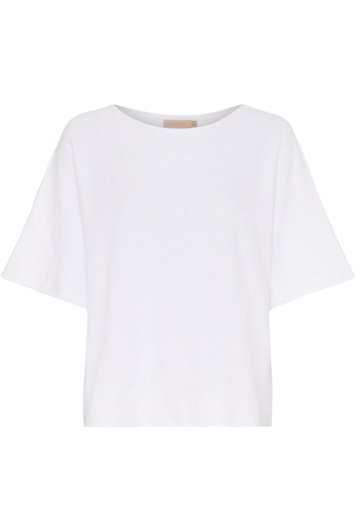 Marta Du Chateau - Mdcsia Knit 5003- - White
