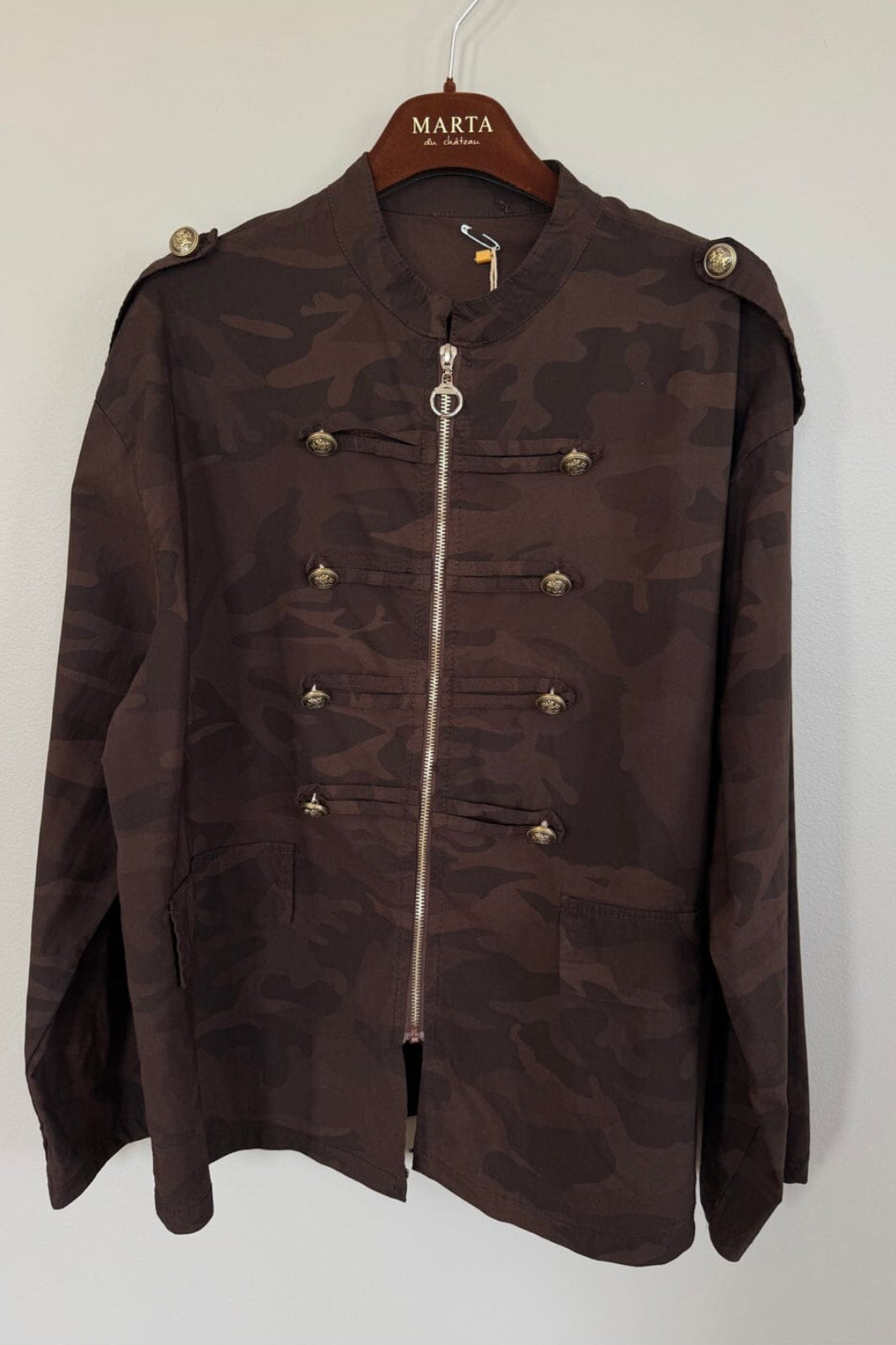 Marta Du Chateau - Mdcsolstice Jacket 22322 - Chocolate