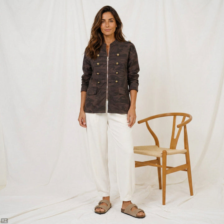 Marta Du Chateau - Mdcsolstice Jacket 22322 - Chocolate Jakker 