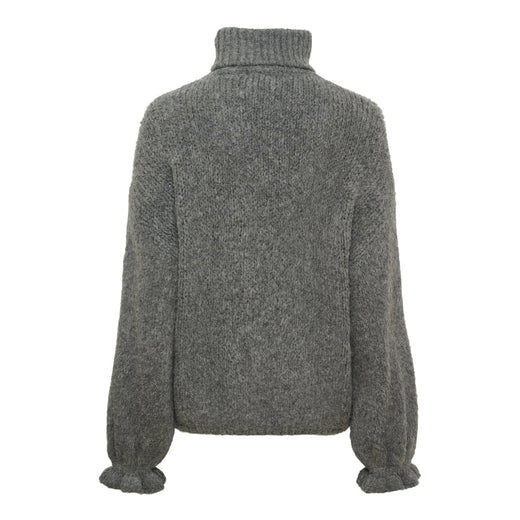 Marta Du Chateau - Mdcstarling Knit 9981 - Dark Grey Strikbluser 