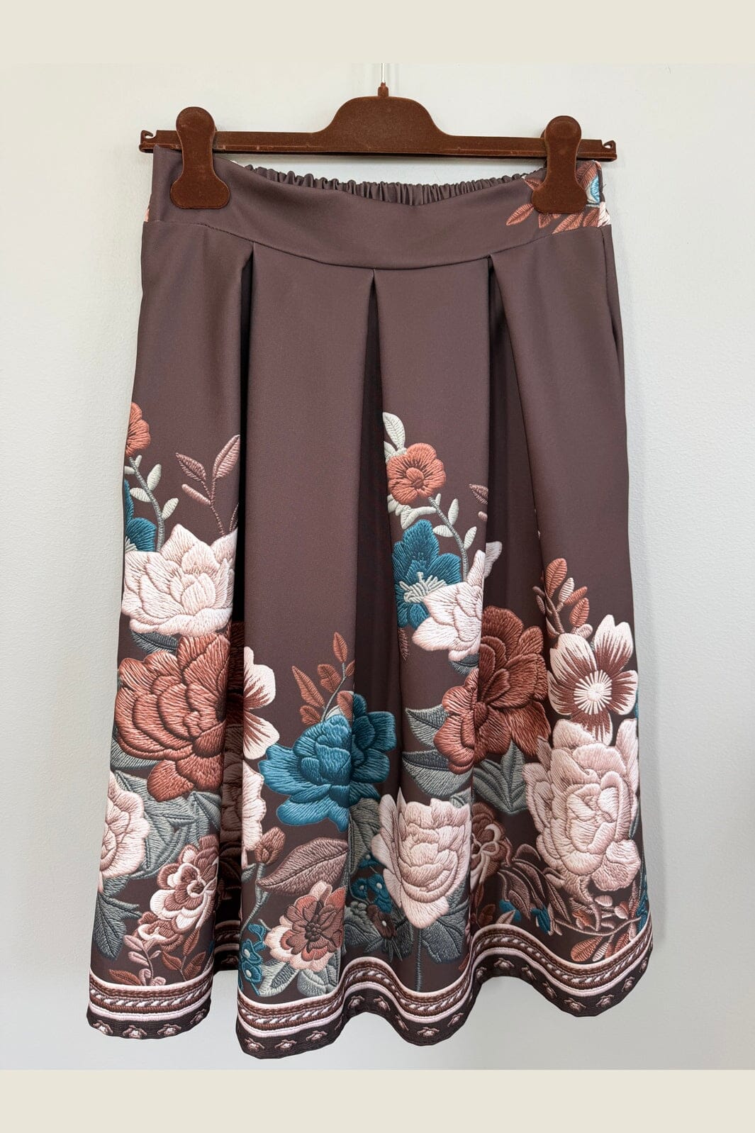 Marta Du Chateau - Mdctarella Skirt 4911A - Moro Flower
