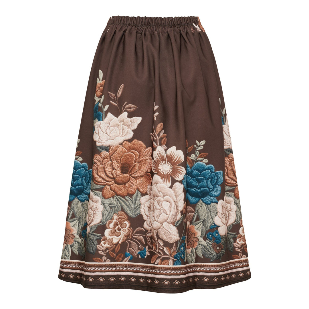 Marta Du Chateau - Mdctarella Skirt 4911a - Moro Flower Nederdele 
