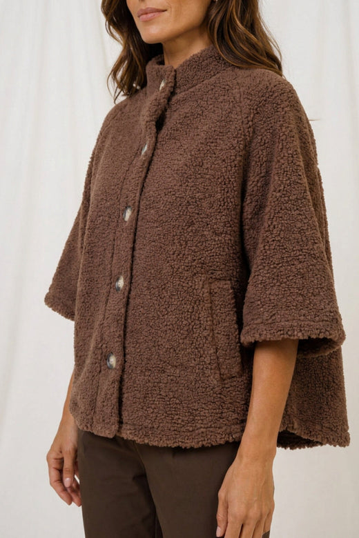 Marta Du Chateau - Mdcvalencia Jacket 248370teddy - Marrone9 Jakker 