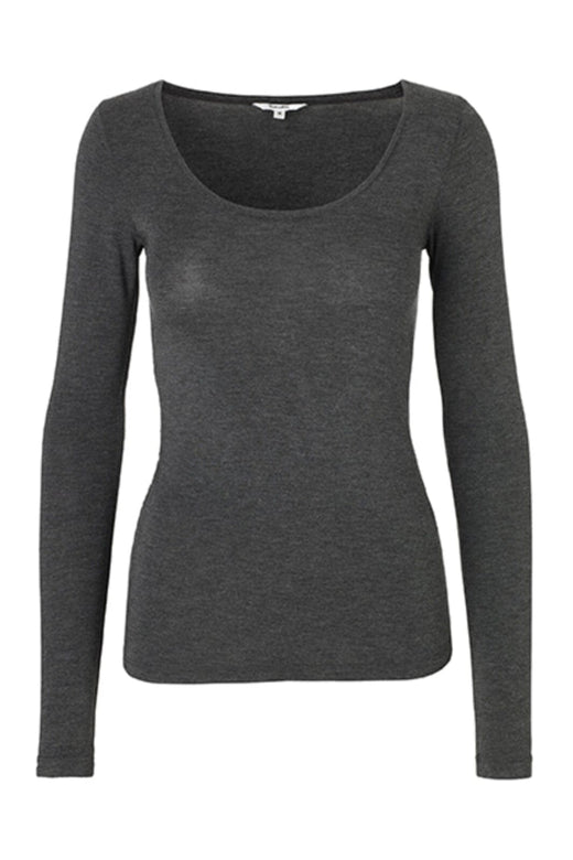 MbyM - Anna 11221041 - 671 - Dark Grey Melange Bluser 