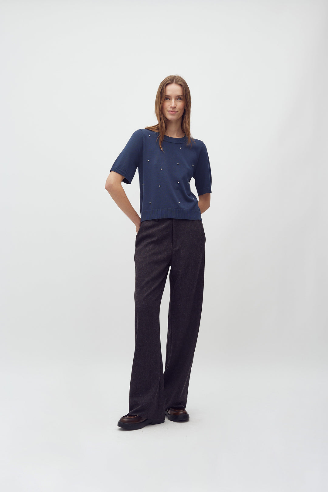 MbyM - Carla Sparkle-M 57620735 - B81 - Midnight Navy Strikbluser 
