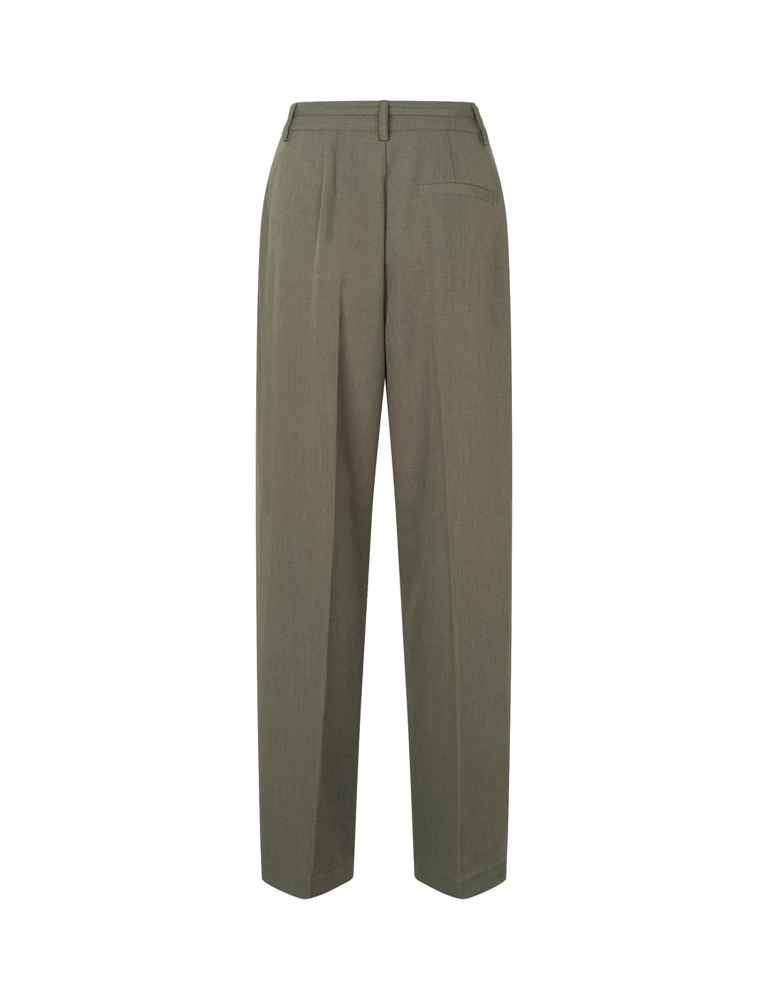 MbyM - Christiana Pl-M 61371551 - C42 - Olive Melange Bukser 