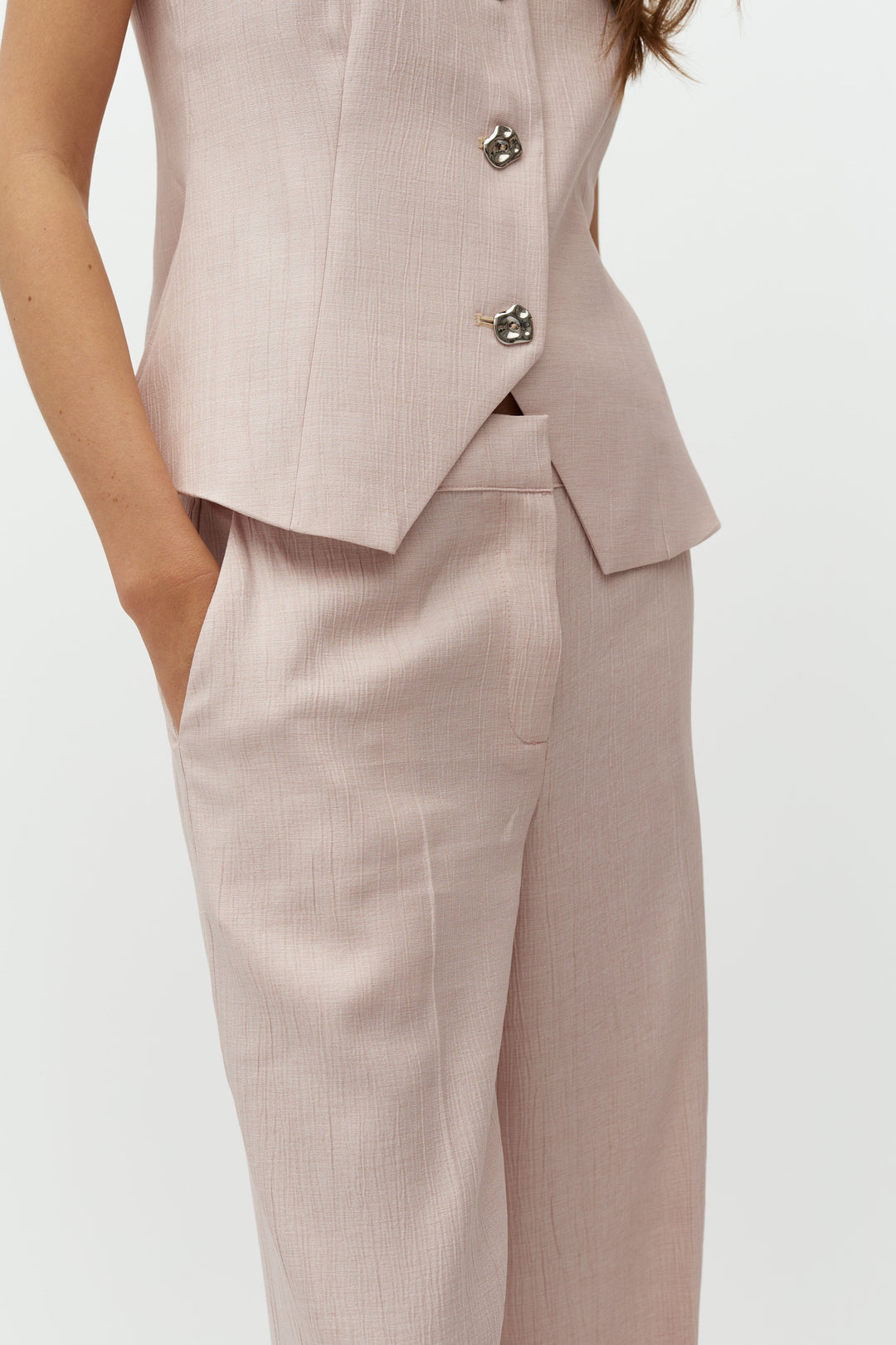 MbyM - Dagnise-M 64261105 - V52 - Rose Red Light Melange Bukser 