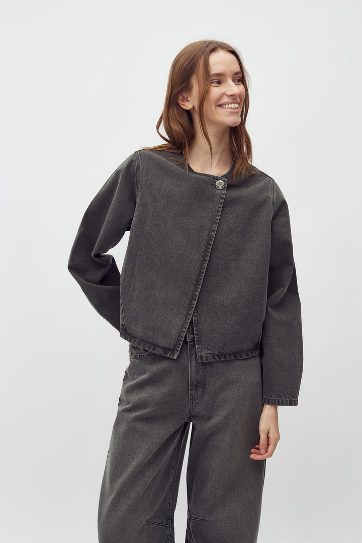 MbyM - Exana-M 62830618 - T54 - Khaki Green Wash Jakker 