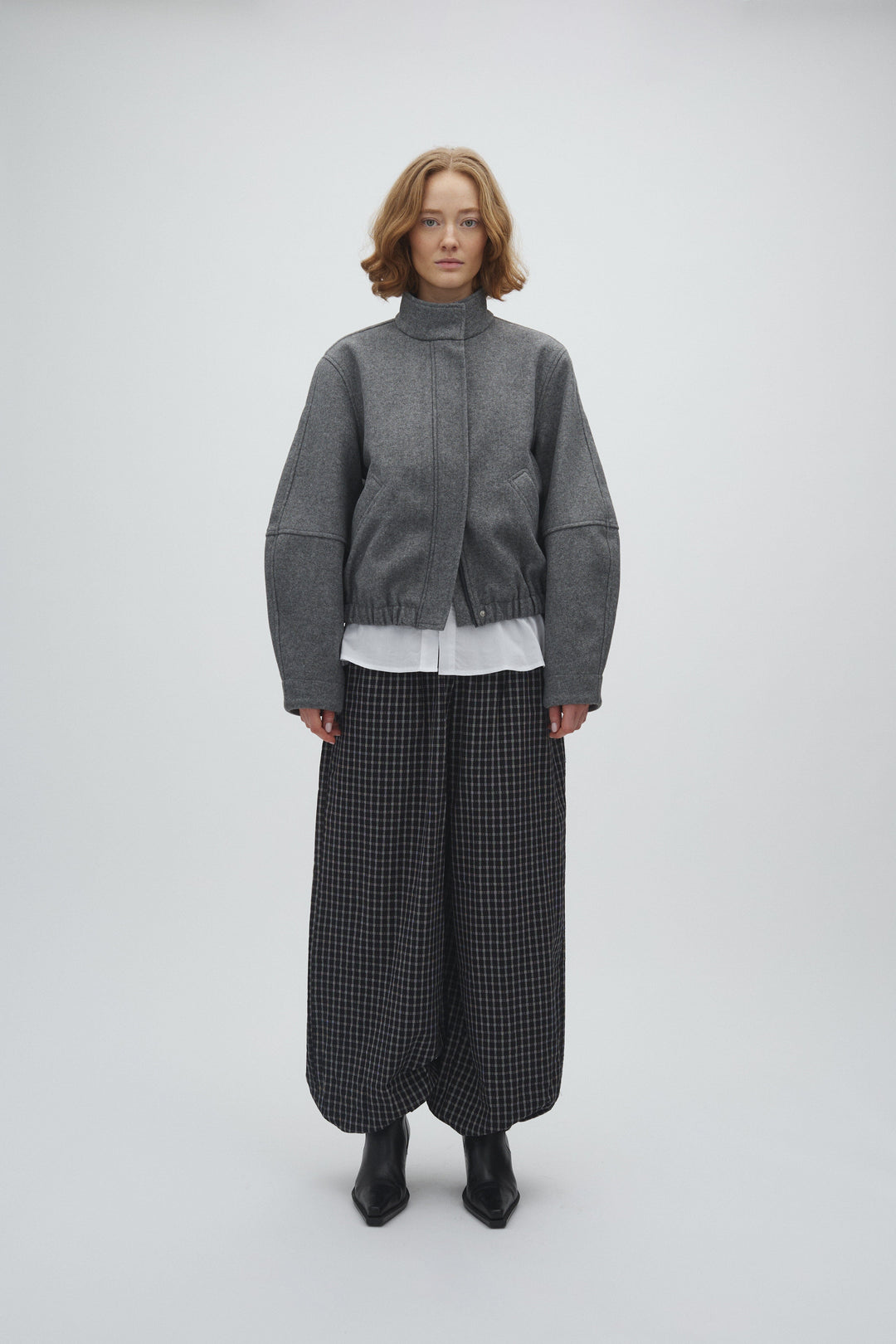 MbyM - Inesa-M 65571154 - H50 - Medium Grey Melange Jakker 