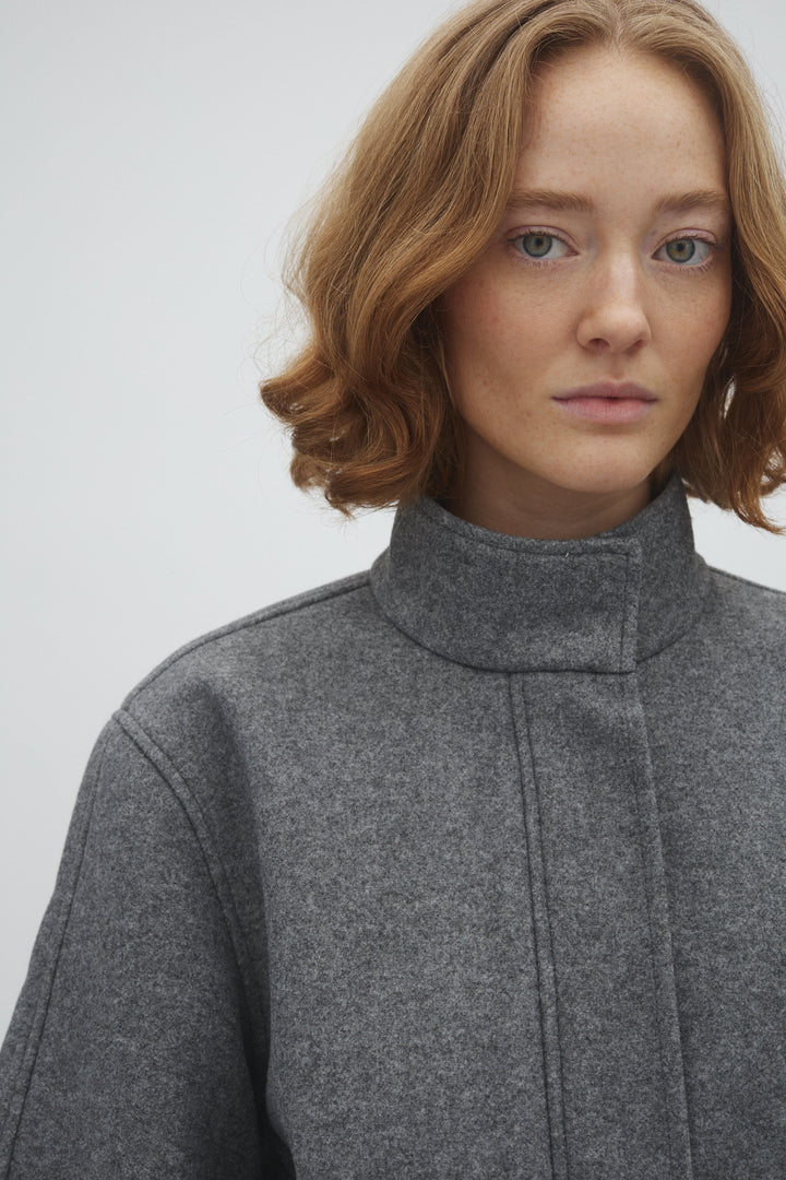 MbyM - Inesa-M 65571154 - H50 - Medium Grey Melange Jakker 