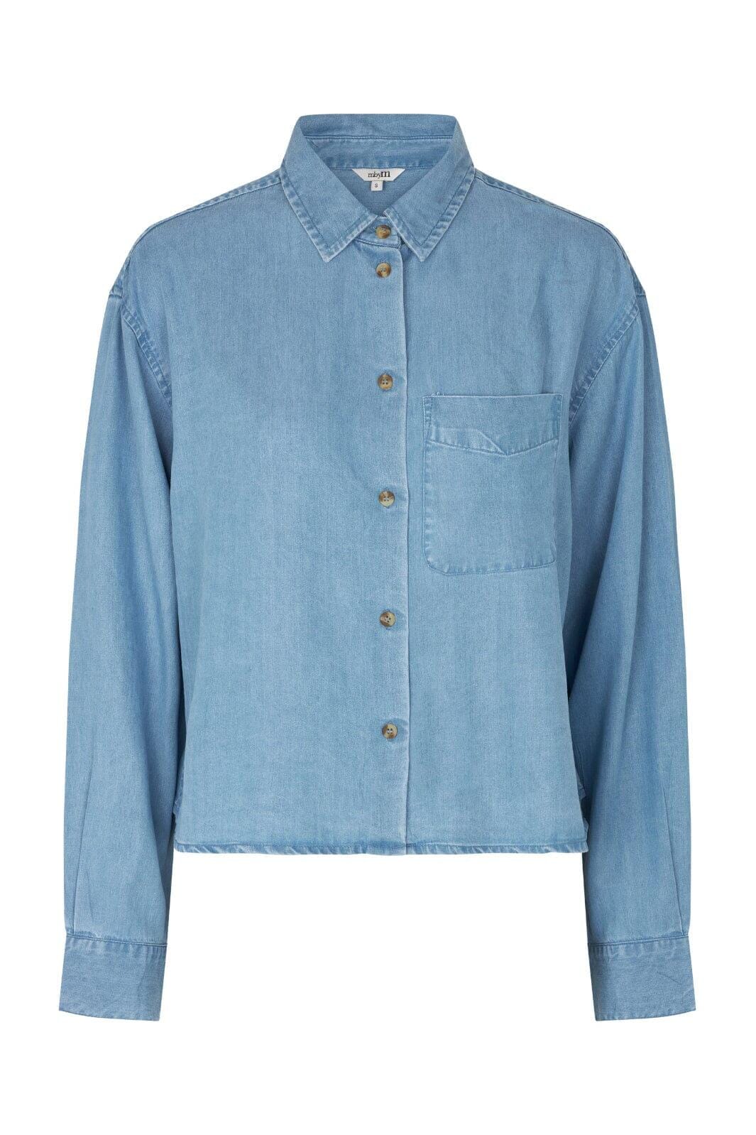 MbyM - Liraz-M 58641049 - S98 - Blue Soft Wash Skjorter 