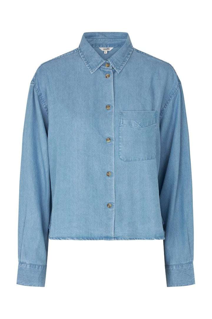 MbyM - Liraz-M 58641049 - S98 - Blue Soft Wash Skjorter 