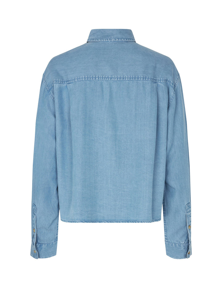 MbyM - Liraz-M 58641049 - S98 - Blue Soft Wash Skjorter 