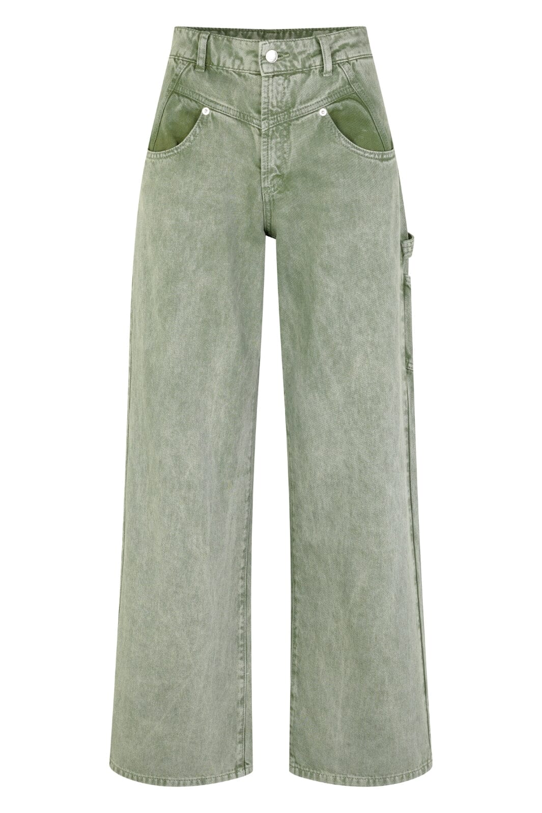 Mbym - Purora-M - P37 Iguana Green Wash Jeans 