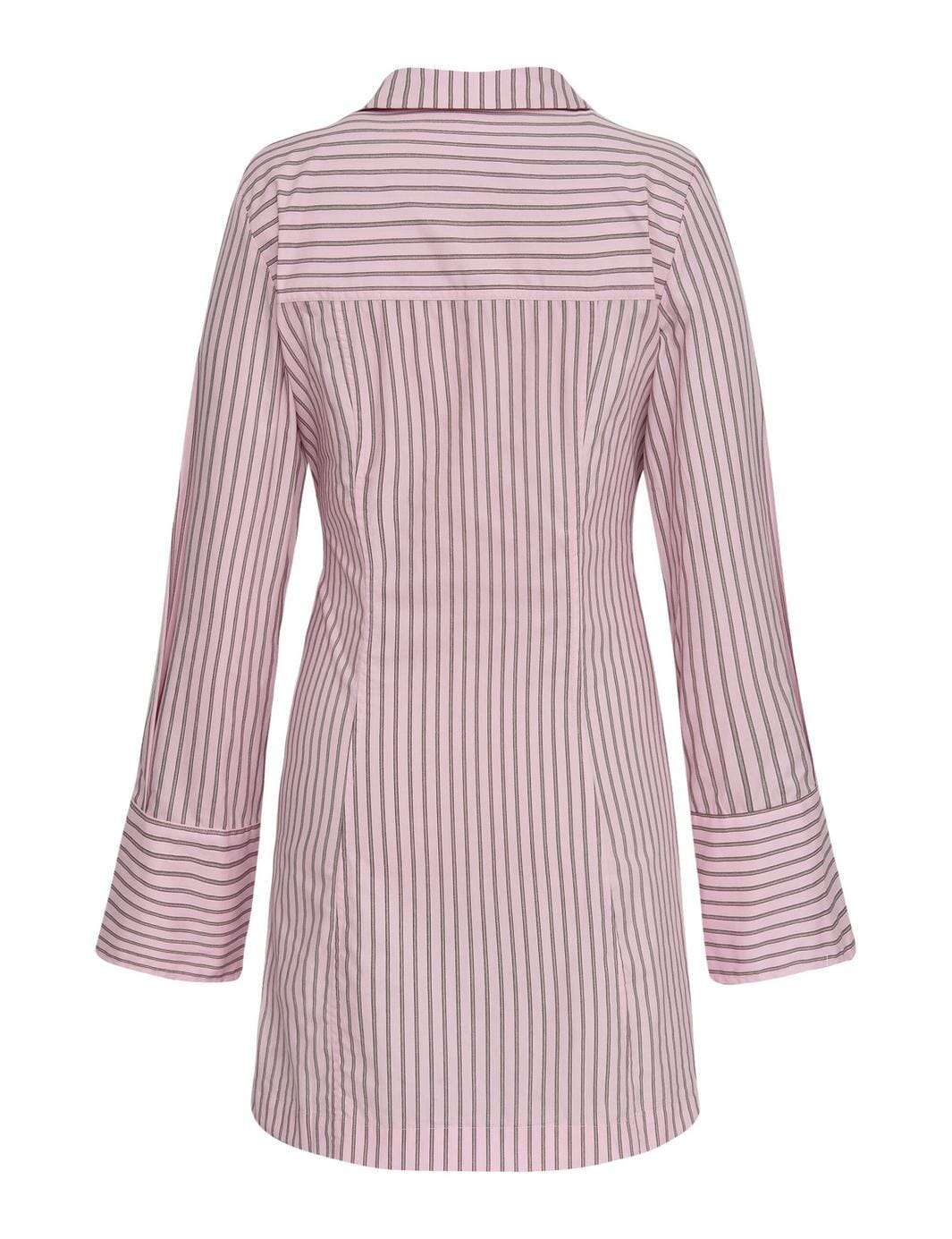 Forudbestilling - MbyM - Saffira-M 63700920 - U61 - Light Pink Stripe Kjoler 