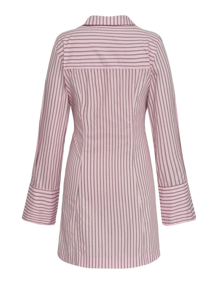 Forudbestilling - MbyM - Saffira-M 63700920 - U61 - Light Pink Stripe Kjoler 