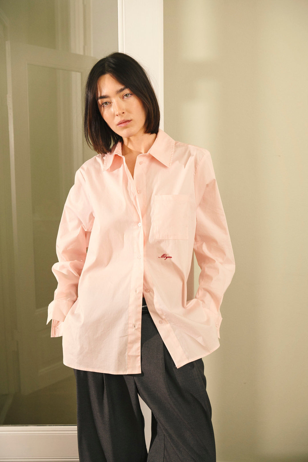 MbyM - Tomini-M 64101527 - Z05 - Pale Pink Skjorter 