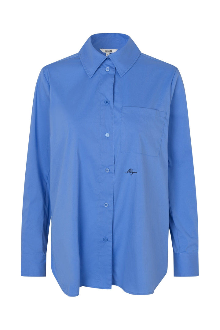 MbyM - Tomini-M 64101527 - Z35 - Dark Shirt Blue Skjorter 