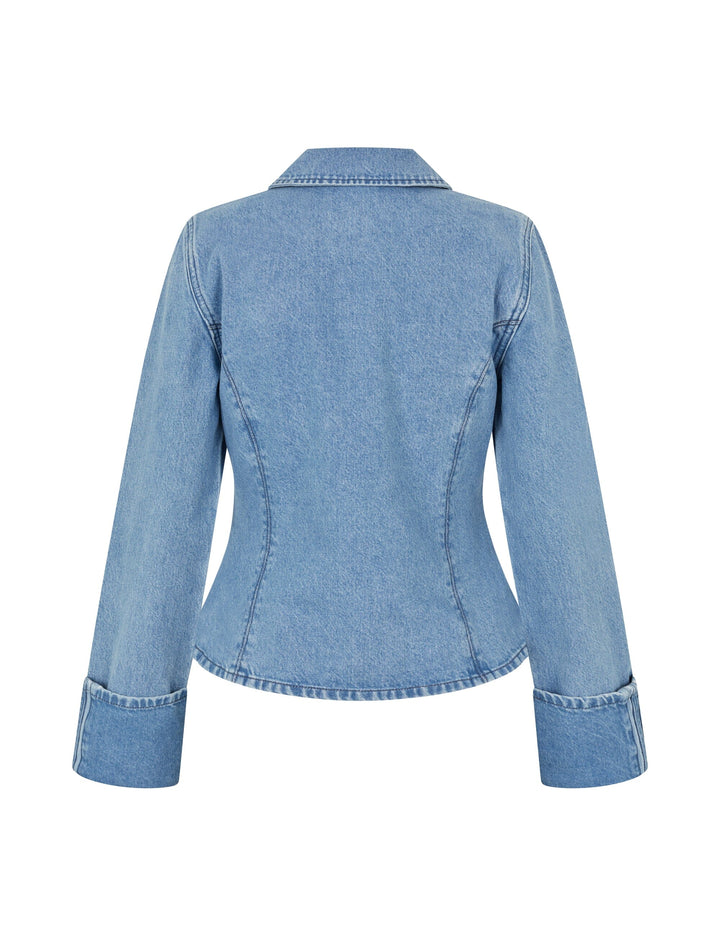 MbyM - Wolina-M 62840757 - T55 - Sky Blue Wash Skjorter 