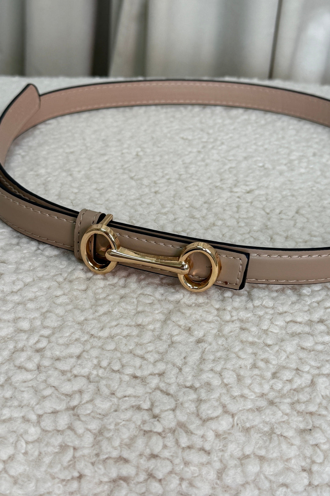 Mellow Moon - Belt With Metal Buckle CT3640016 - Bronze Bælter 