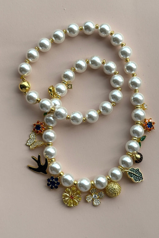 Mellow Moon - Charlotte Necklace - Forgyldt Halskæder 