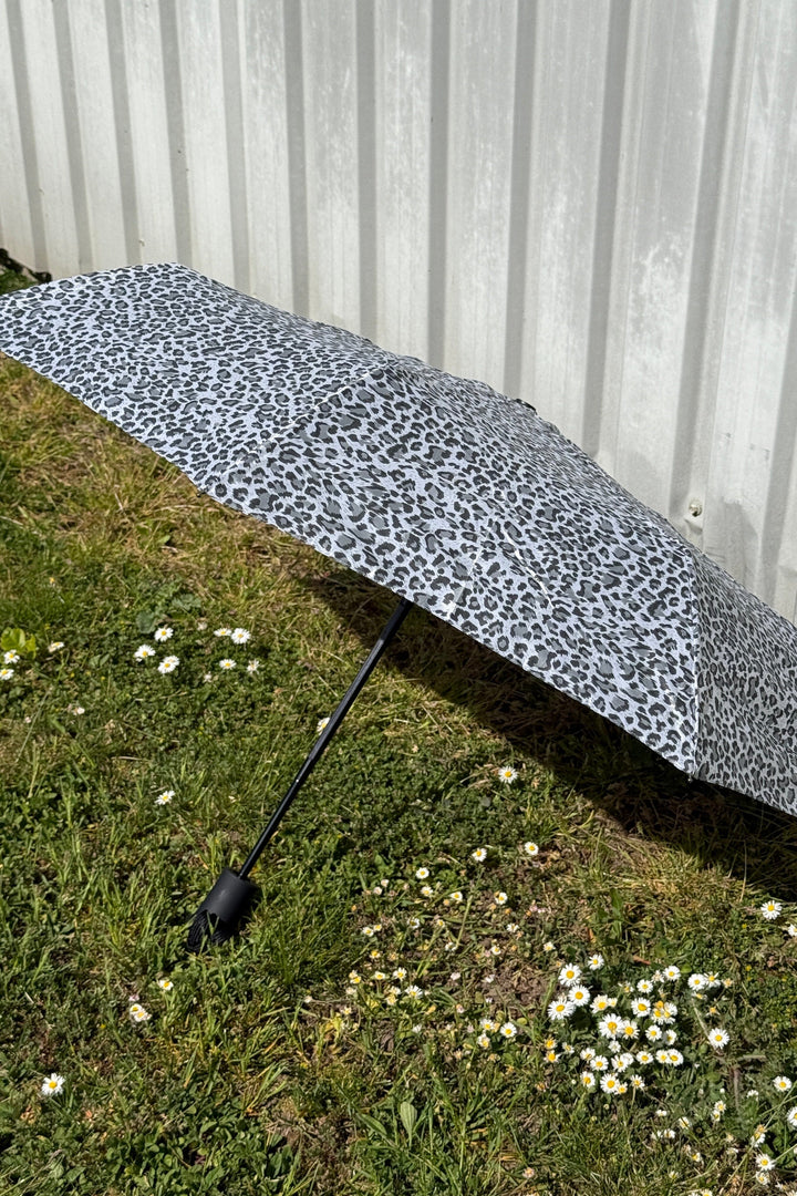 Mellow Moon - Foldable Umbrella PP-7922 - Grey Paraply 