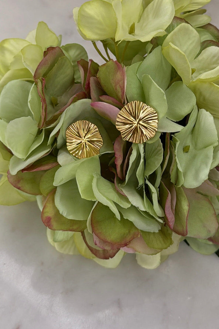 Mellow Moon - Hedvig Ørering - Forgyldt Øreringe 