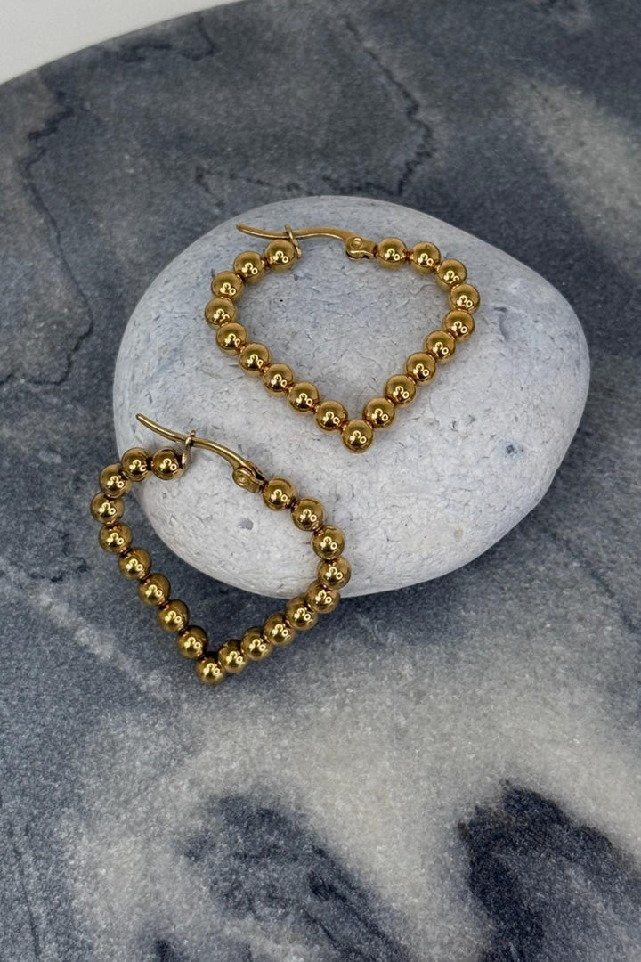 Mellow Moon - Karla Ørering - Forgyldt Øreringe 