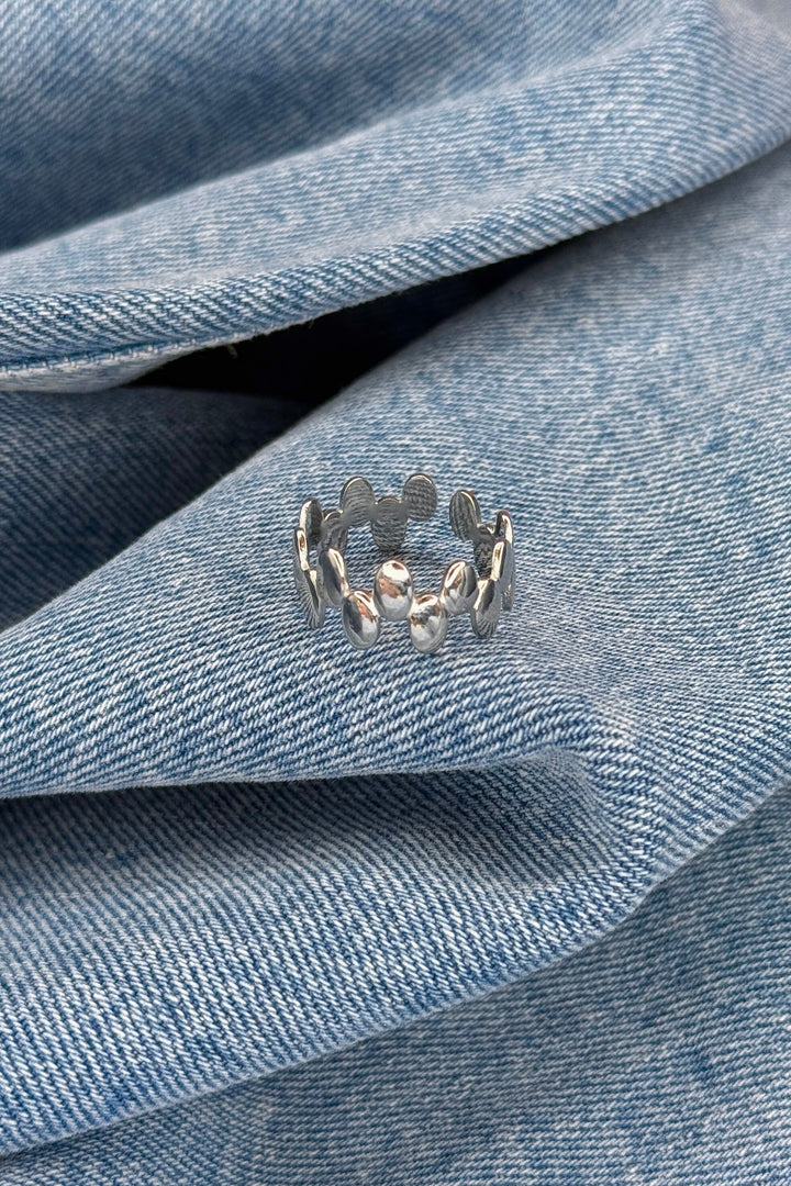 Mellow Moon - Lærke Ring - Forsølvet Ringe 